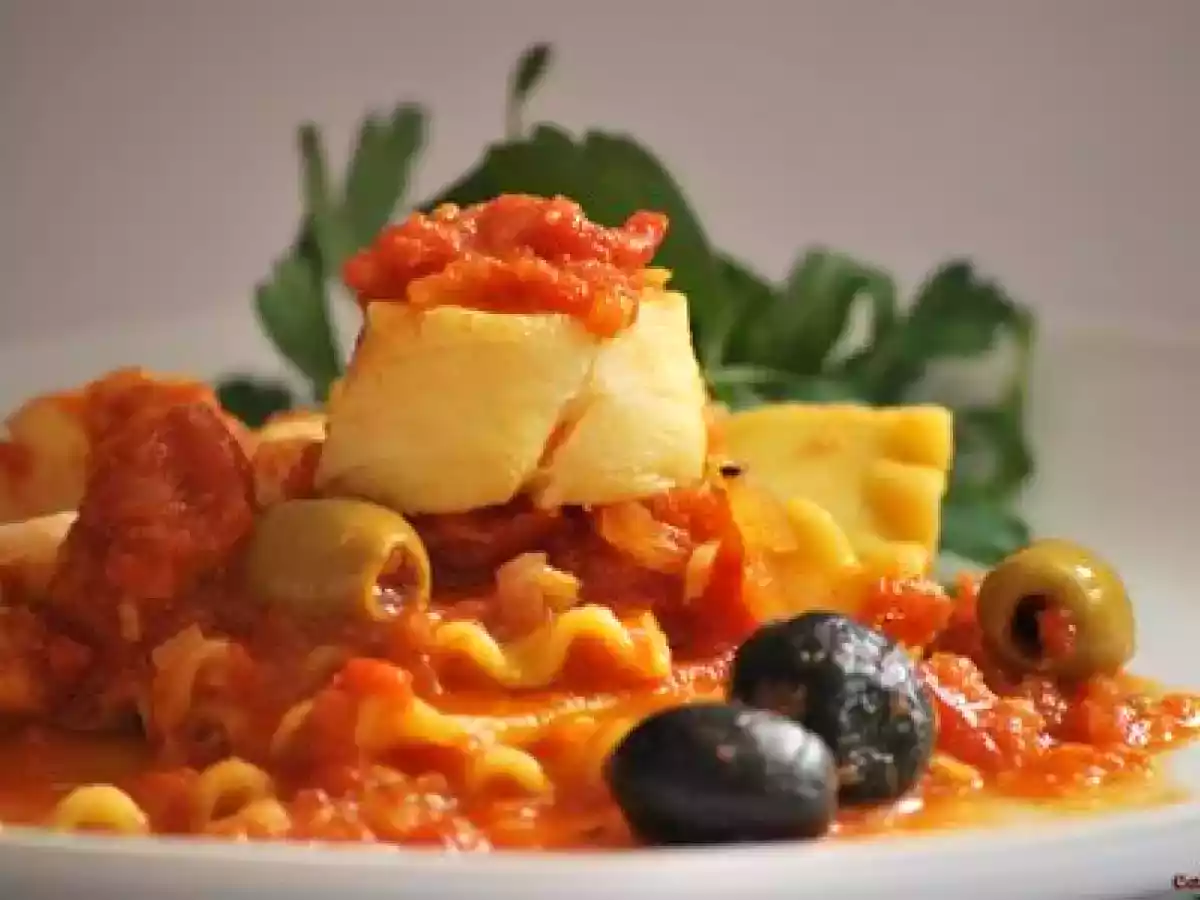 Morue aux lasagnes et non l'inverse!