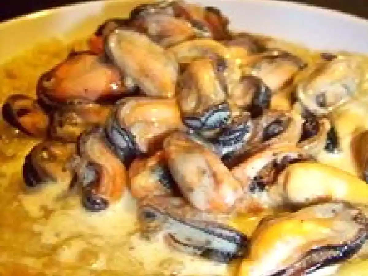 Moules au curry