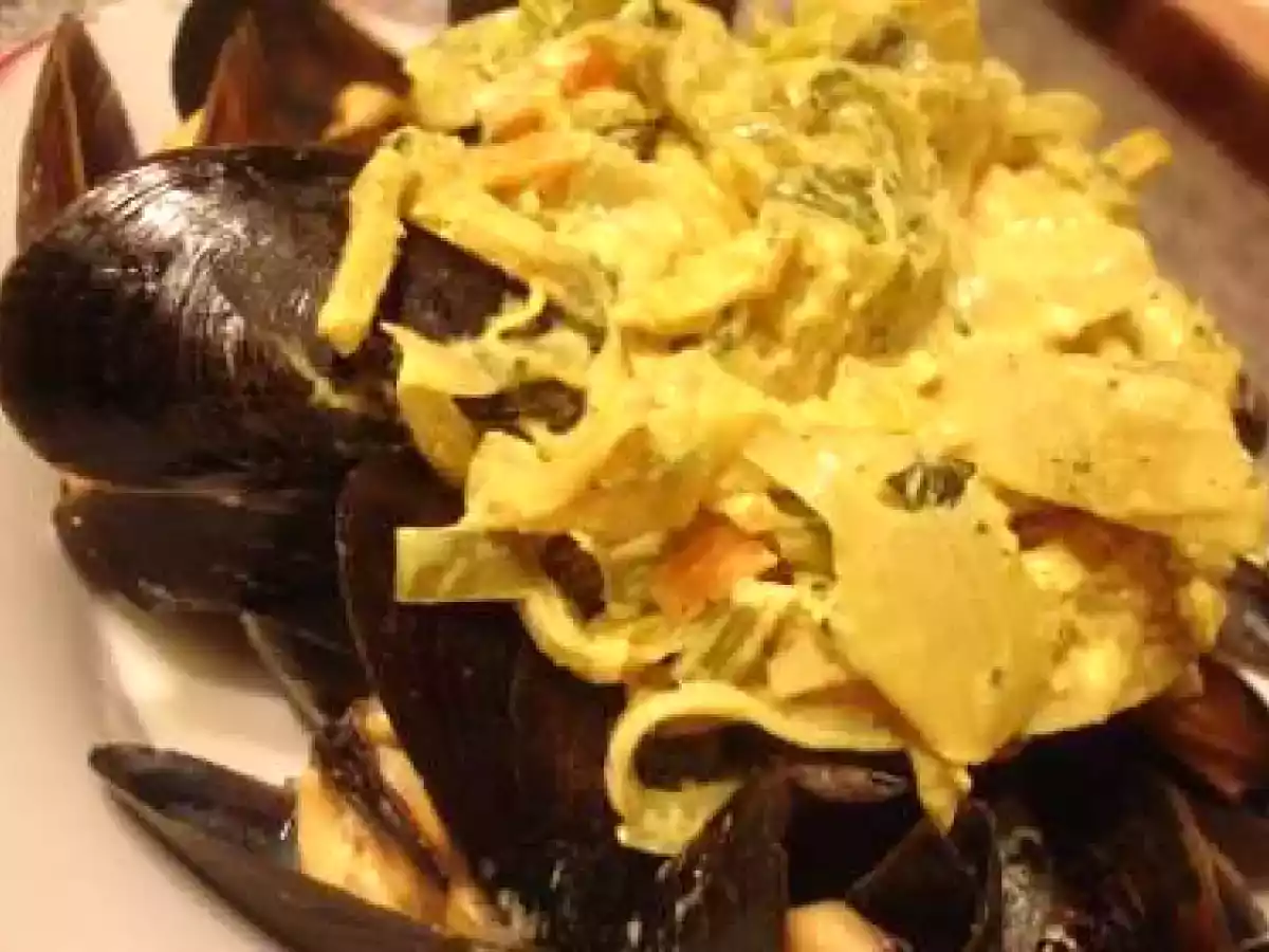 Moules au philadelphia