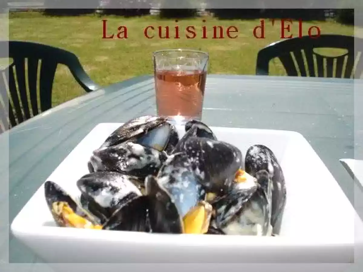 Moules au roquefort