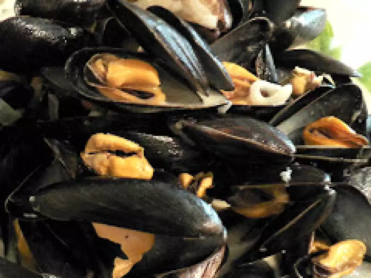 Moules au saint marcelin