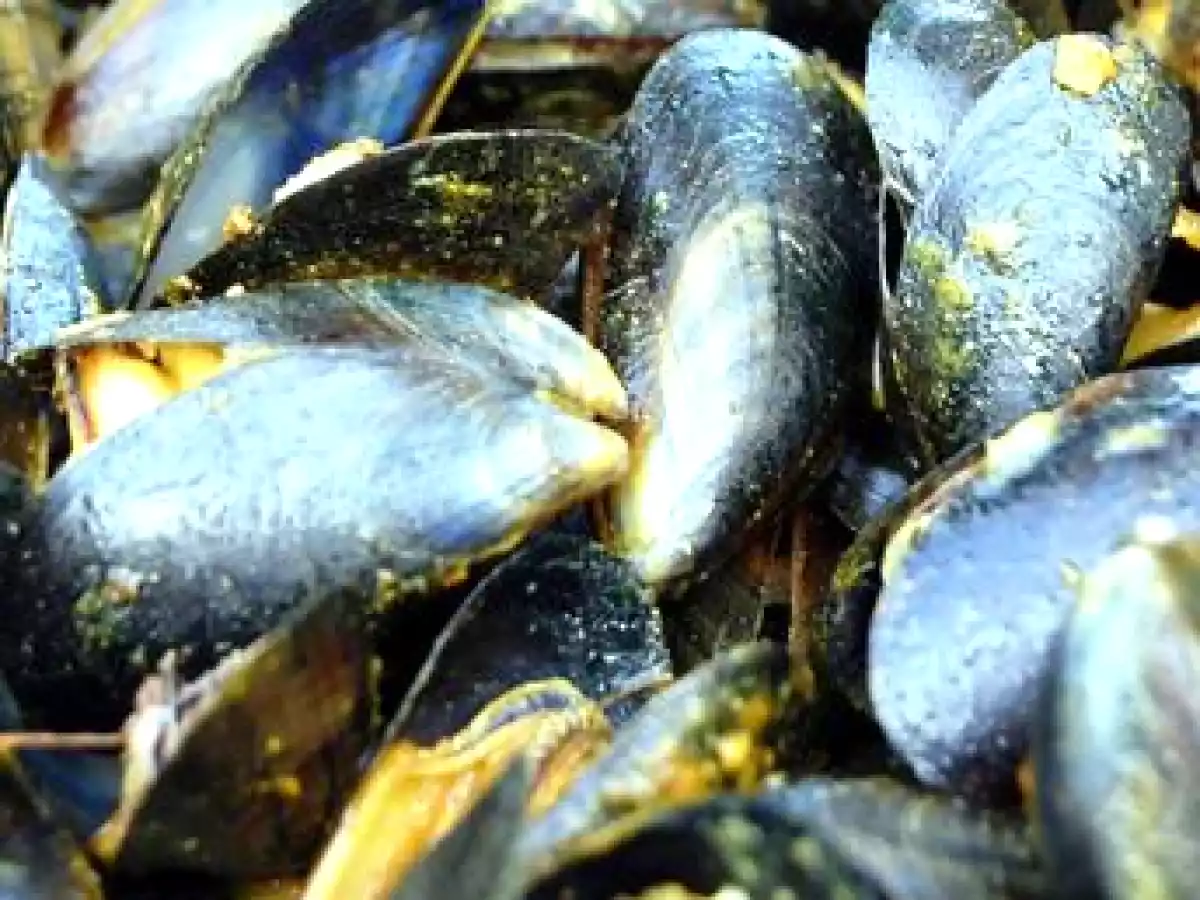 Moules aux épices (presque) au barbecue...