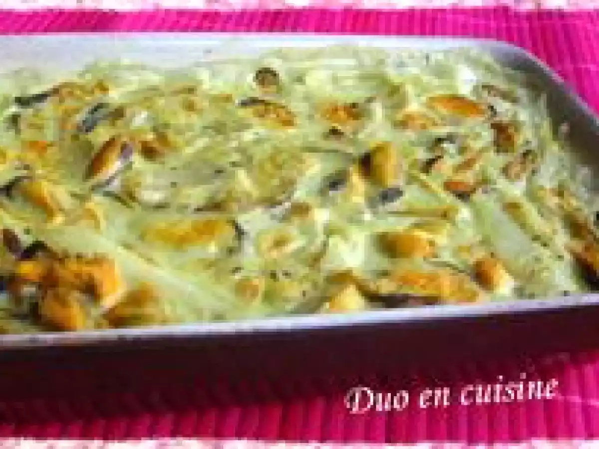 Moules de bouchot gratinées