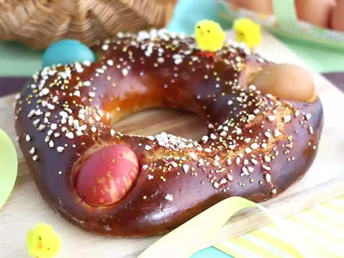 Mouna, brioche traditionnelle de Pâques - photo 3