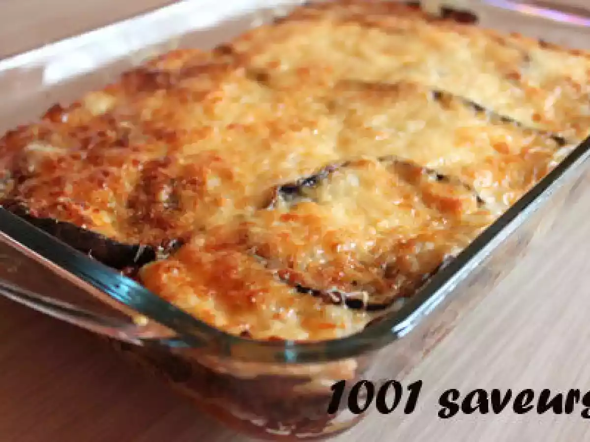 Moussaka traditionnelle