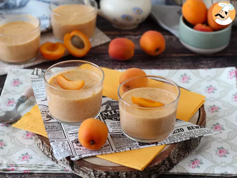 Mousse à l'abricot super facile à faire, sans cuisson et avec peu d'ingrédients!, photo 2