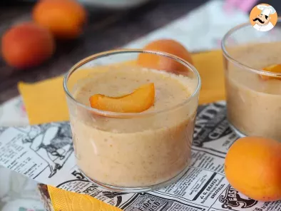Mousse à l'abricot super facile à faire, sans cuisson et avec peu d'ingrédients!