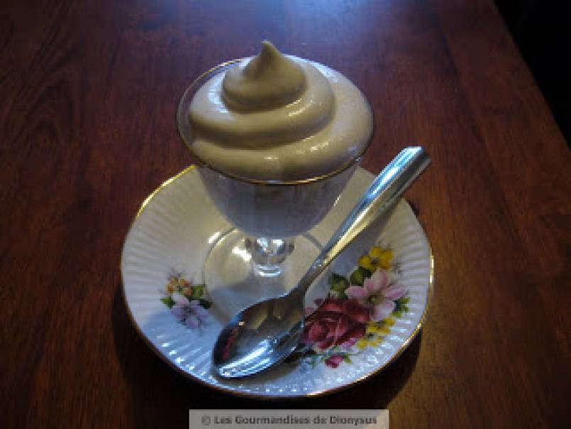 Mousse à l'érable simple comme 1.2.3