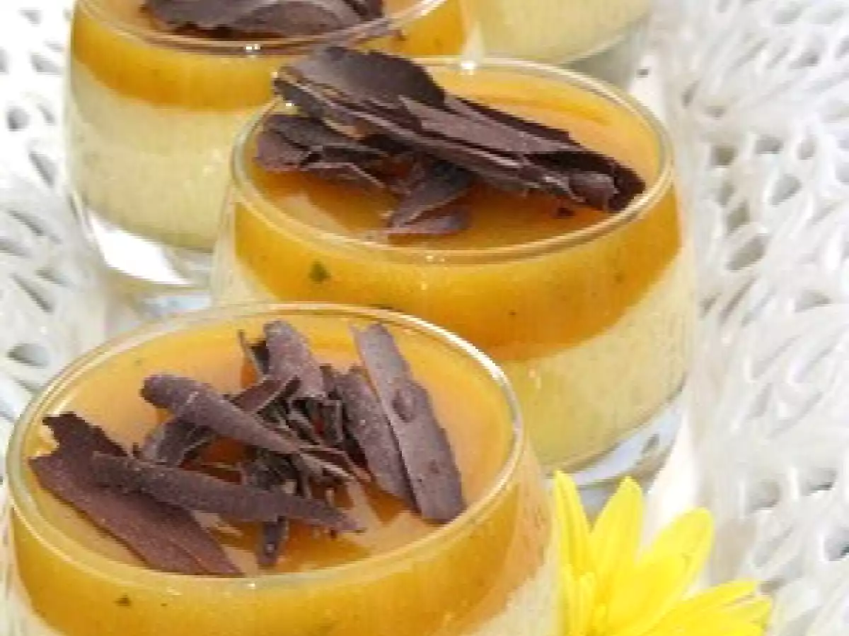 ^^Mousse à l'orange et gélifié de mangue au basilic^^ - photo 2