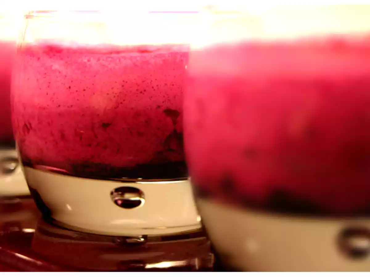 Mousse à la betterave et gingembre