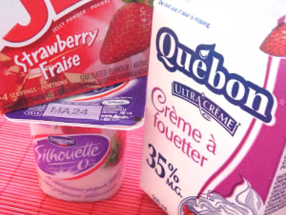 Mousse à la fraise en 3 ingrédients - photo 3