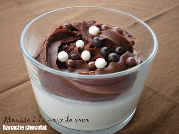 Mousse à la noix de coco