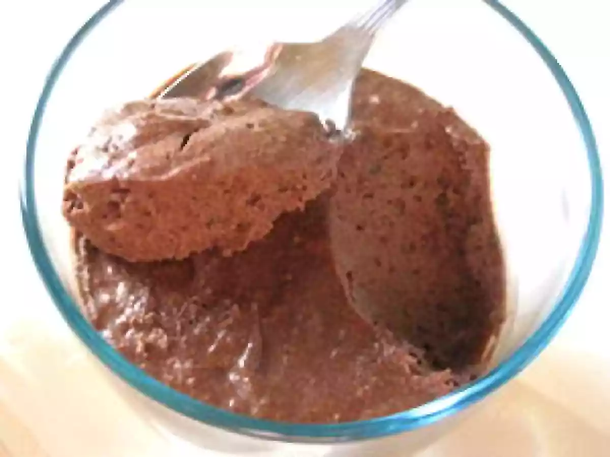 Mousse au chocolat à l'agar-agar