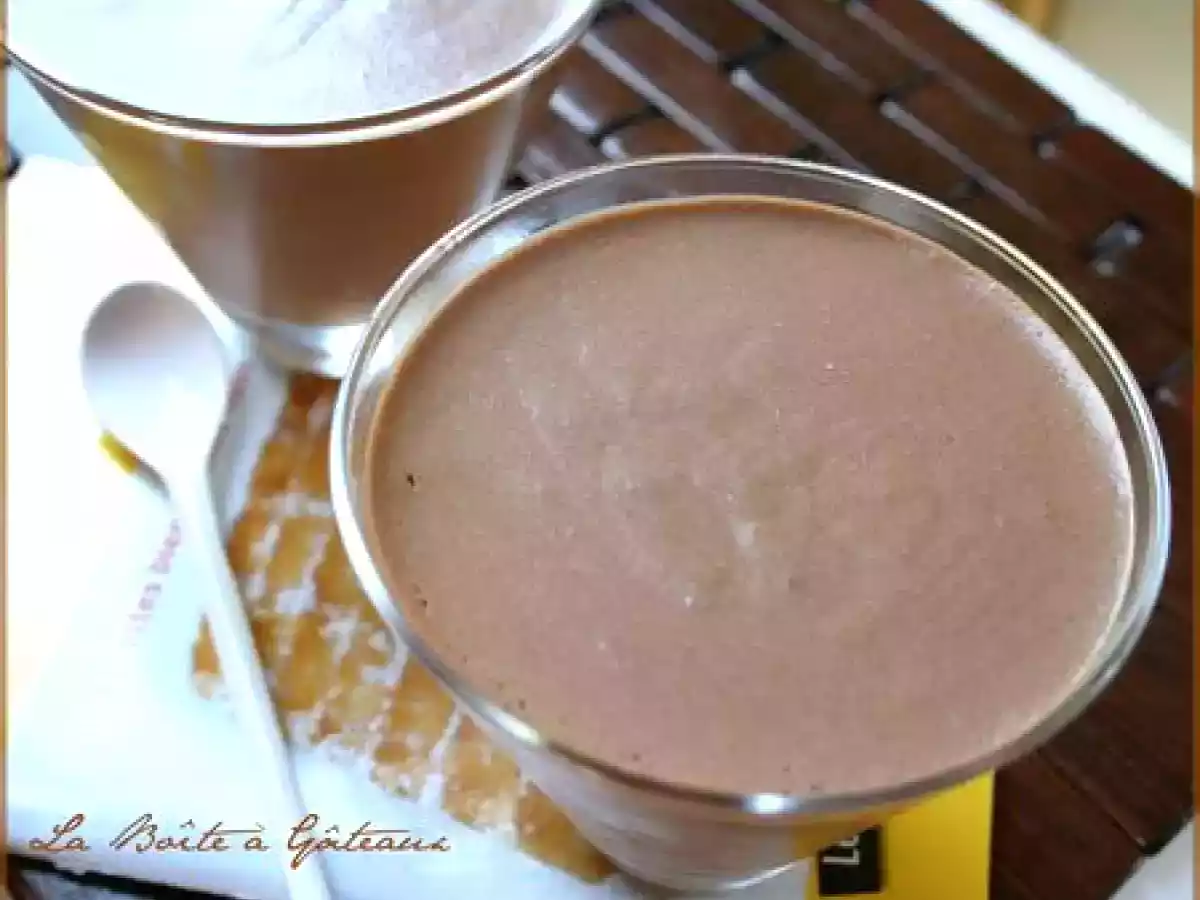 Mousse au chocolat à la belge !