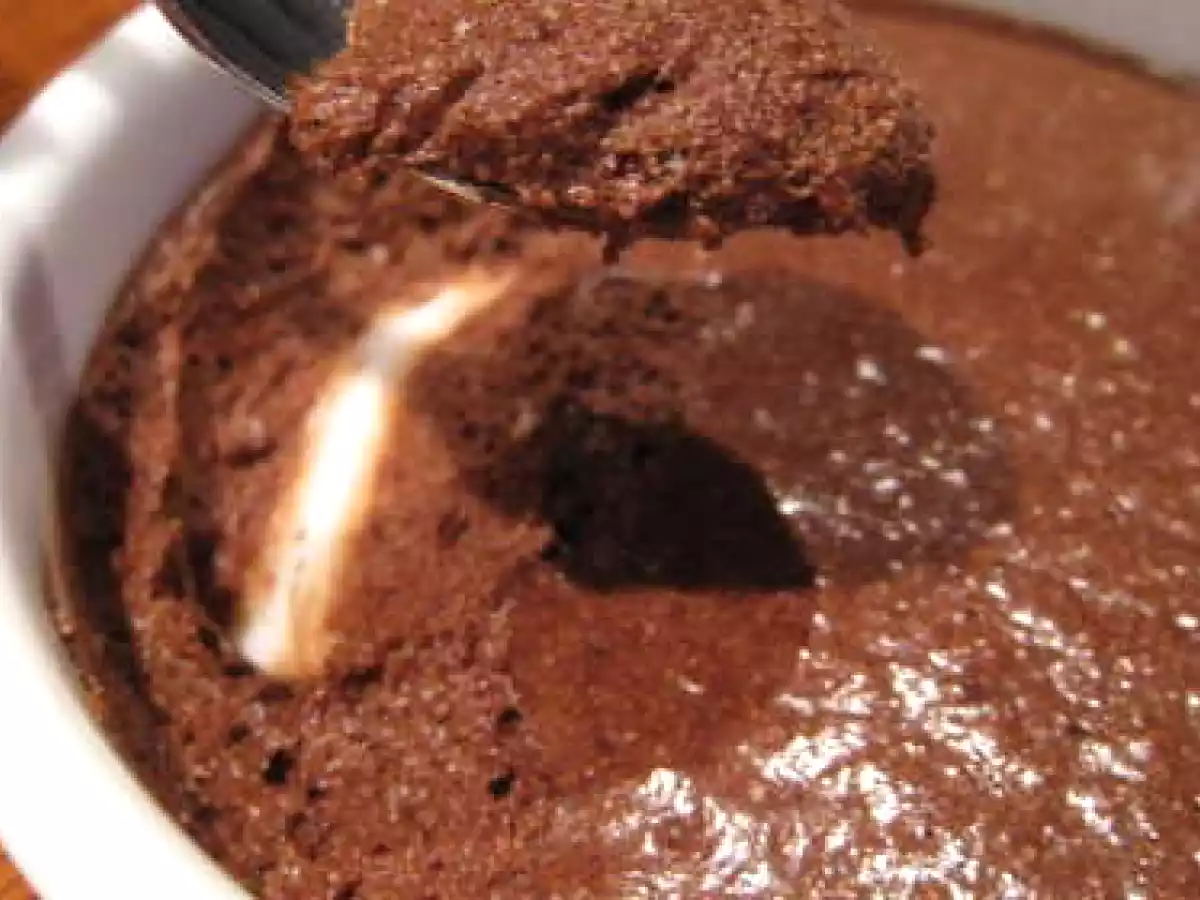 Mousse au chocolat allégée