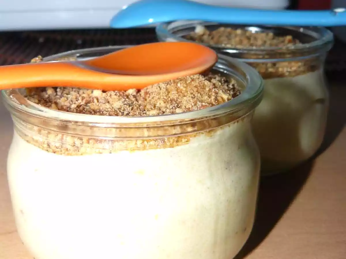 Mousse au chocolat blanc et pralin - photo 2