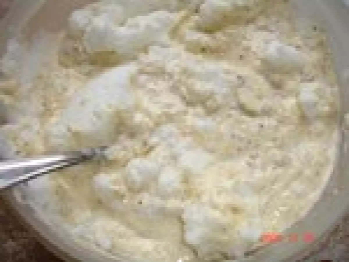 Mousse au chocolat blanc genre nougat glaçé - photo 3