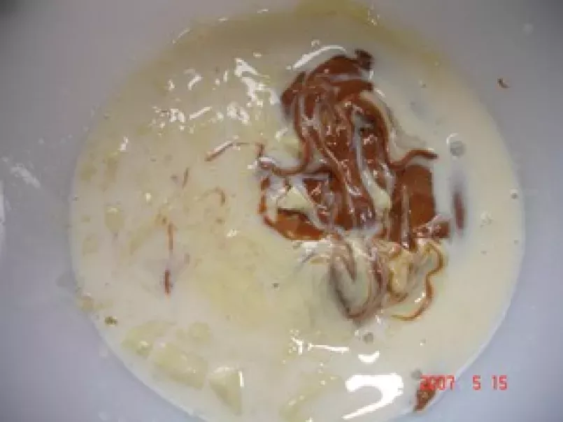 Mousse au chocolat blanc pralinée, photo 2