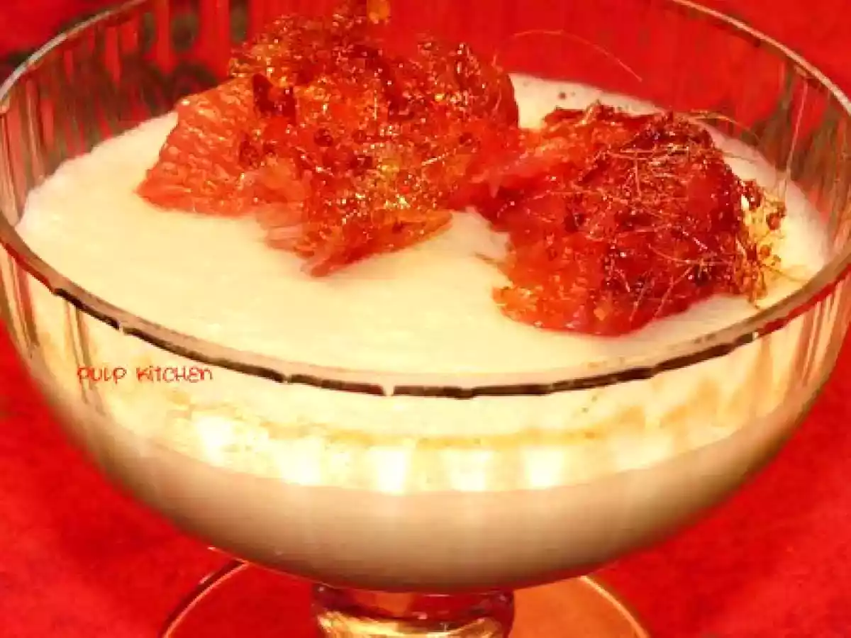 Mousse au chocolat blanc Valrhona