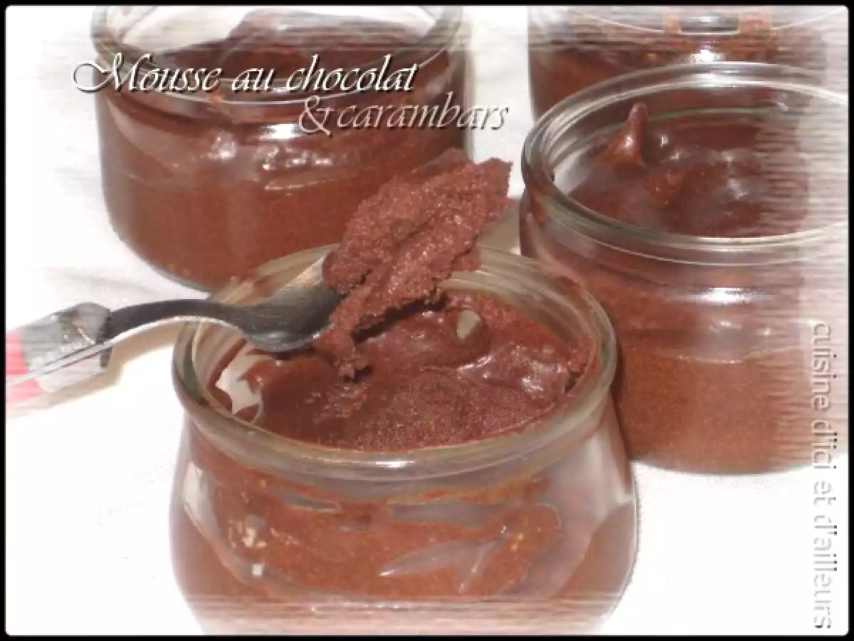 Mousse au chocolat & carambars