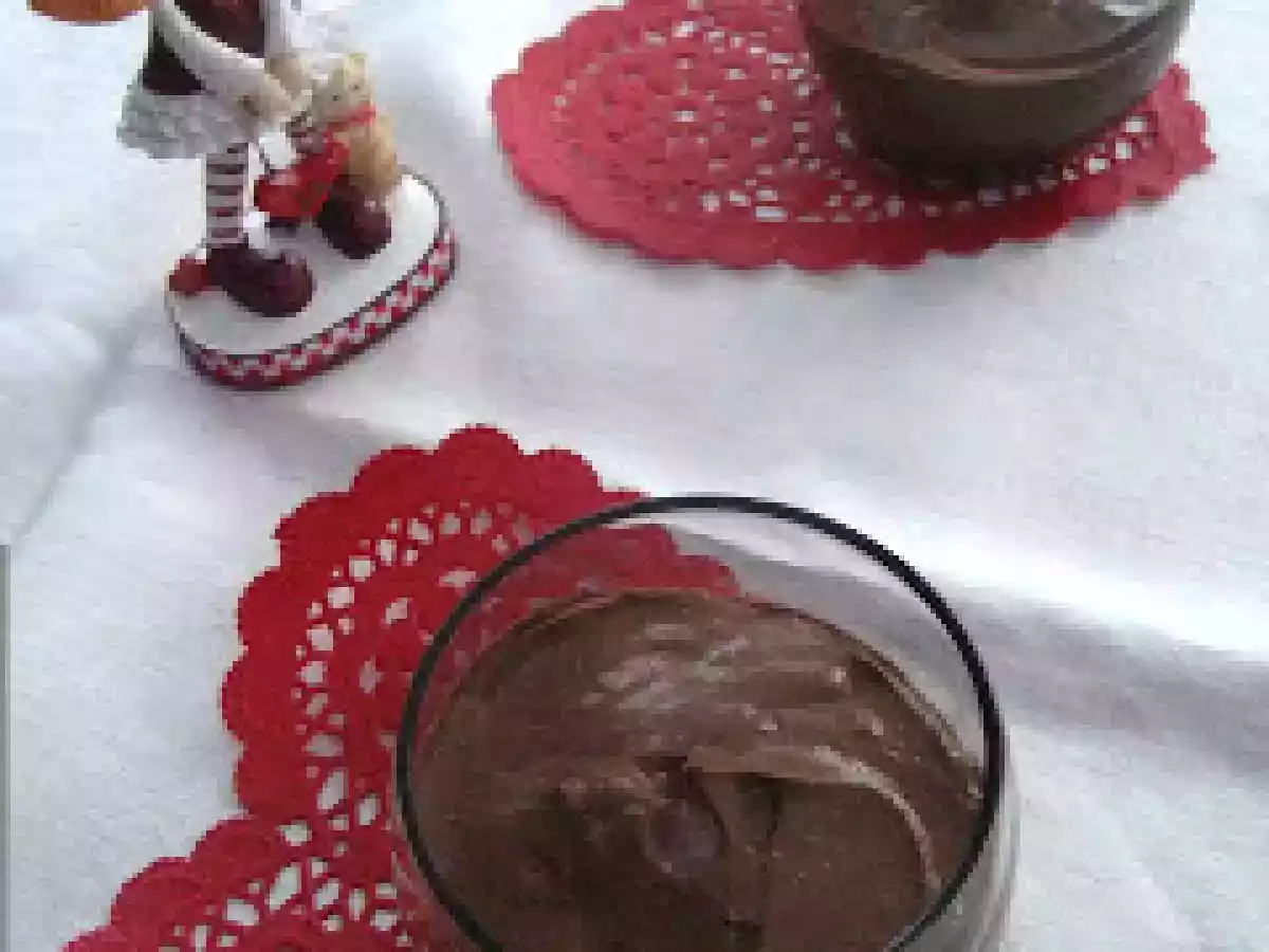 Mousse au chocolat et au tofu, sans oeuf sans lait, au thermomix
