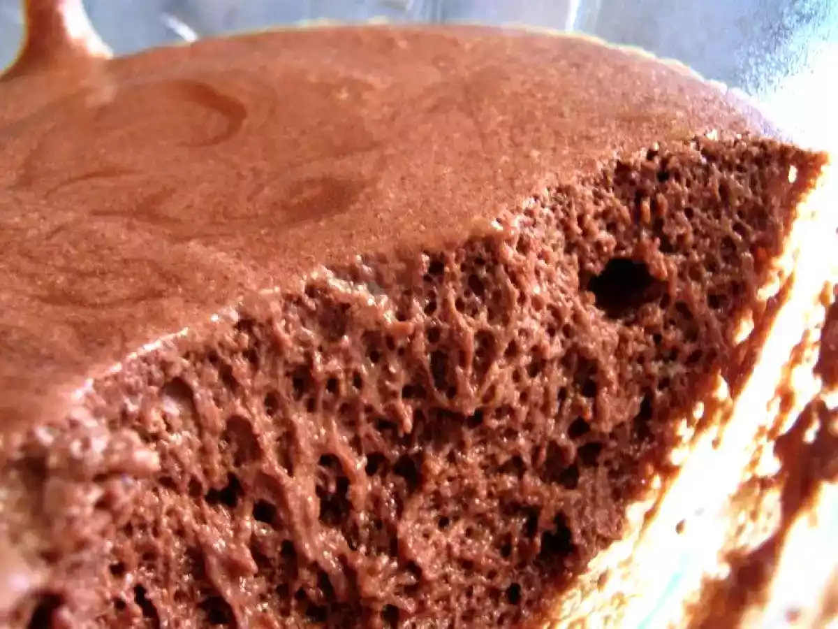 Mousse au chocolat sans beurre