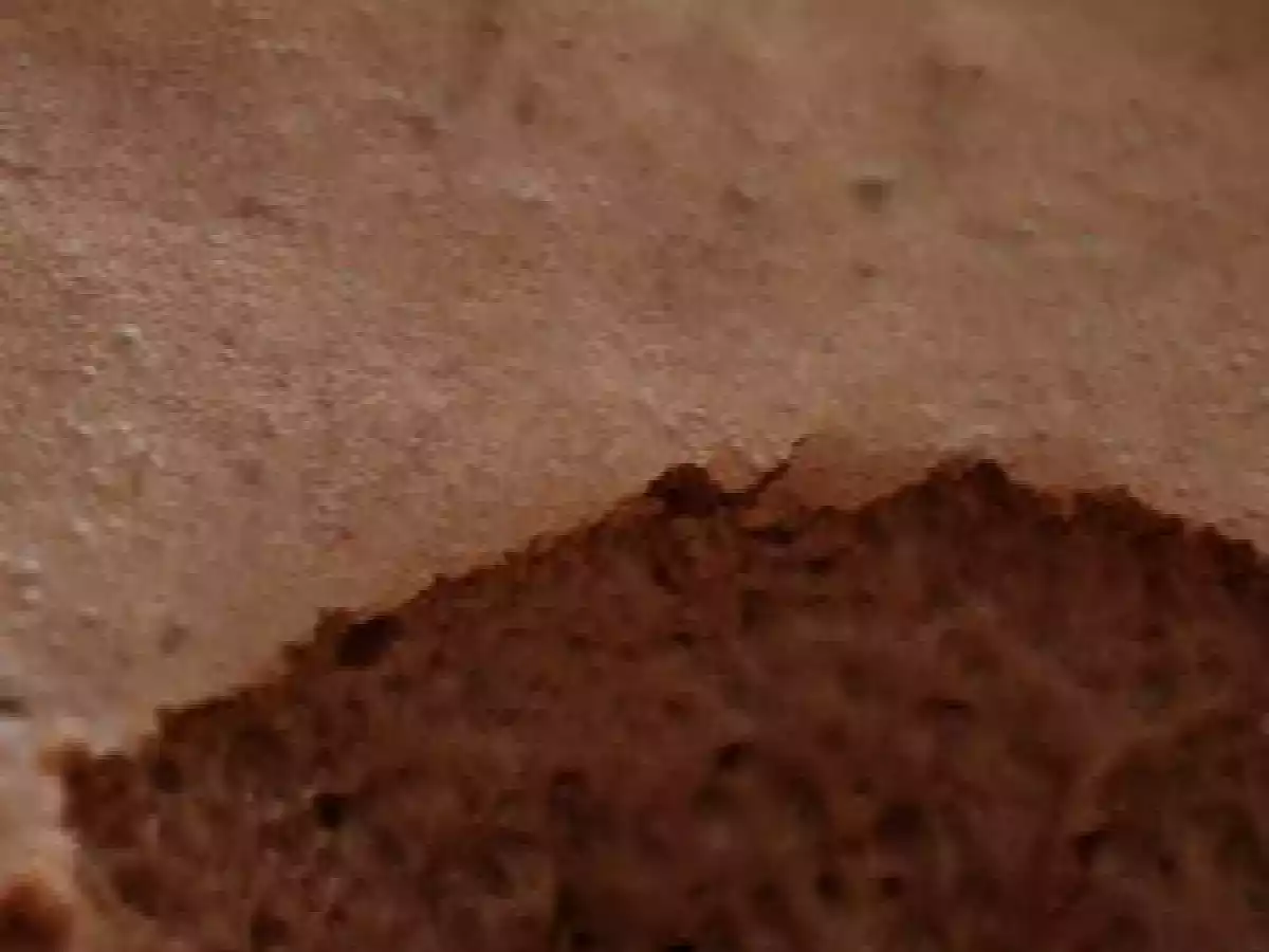 Mousse au chocolat sans oeufs