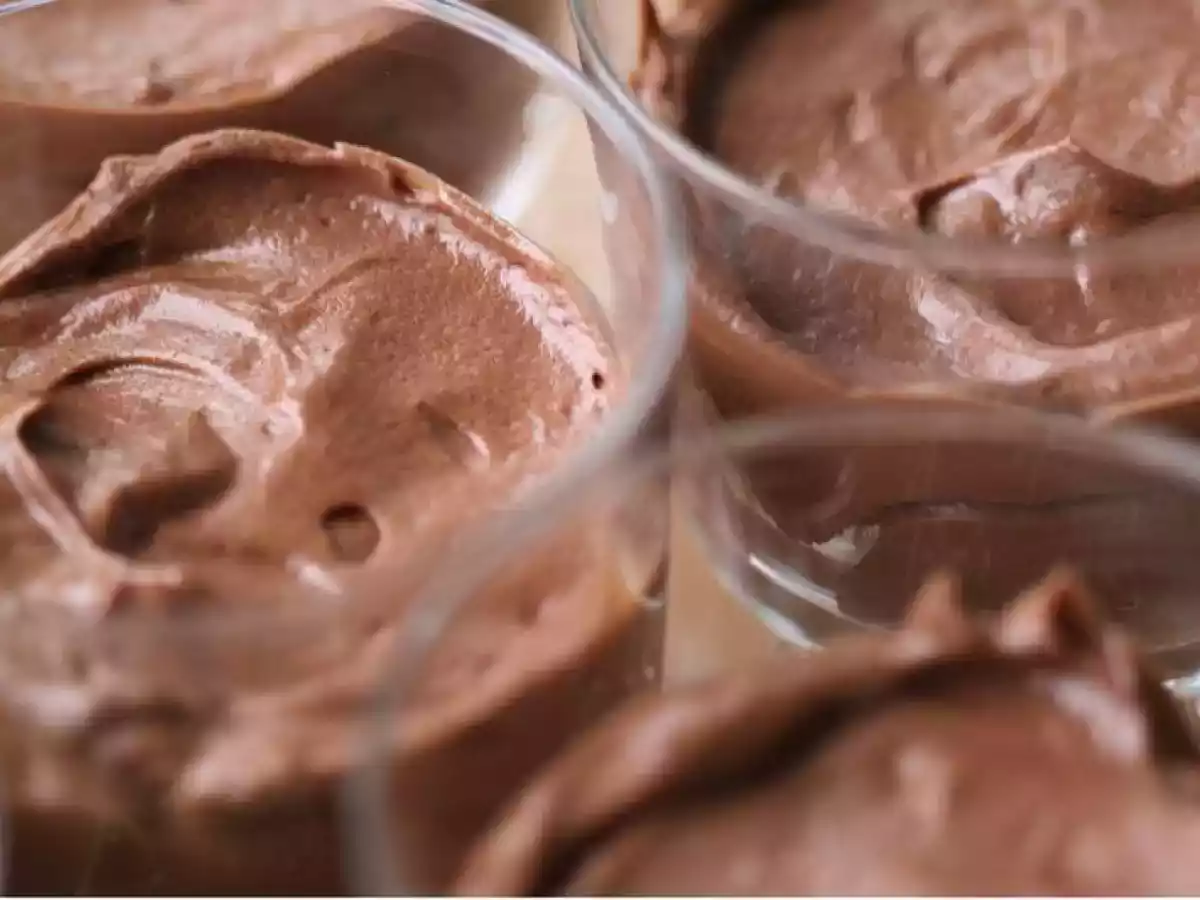 Mousse au chocolat sans oeufs de Nigella Lawson