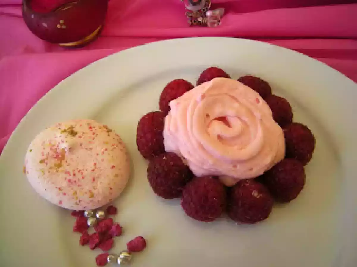 Mousse au mascarpone et à la rose - photo 2