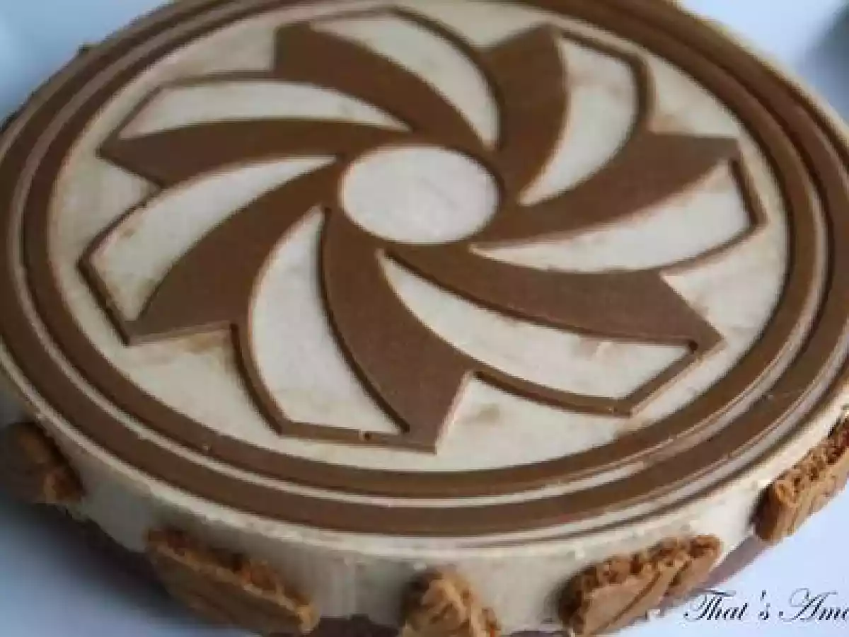 Mousse au spéculoos sur pailletée feuilletine - photo 3