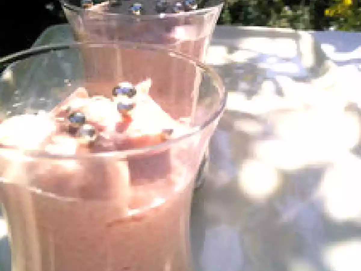 Mousse aux biscuits roses de Reims