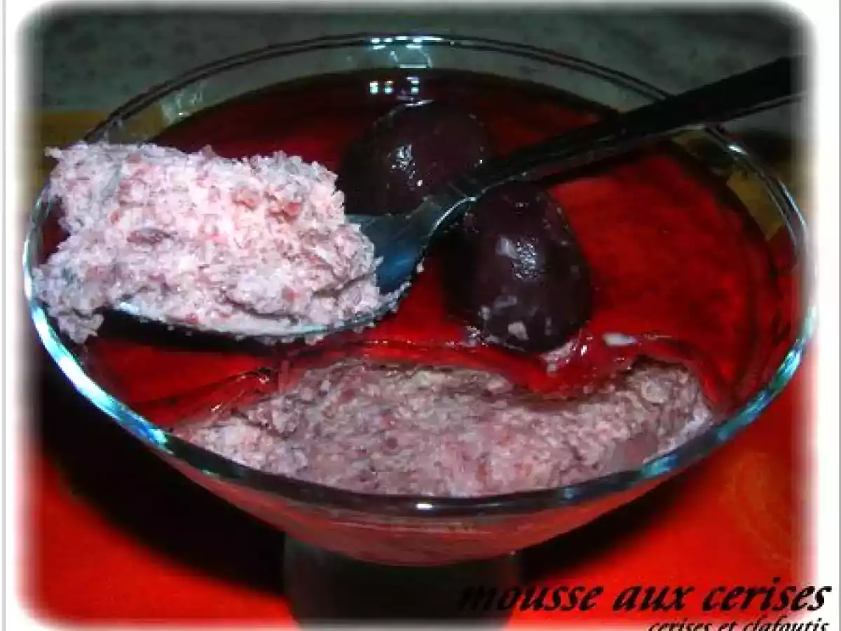 MOUSSE AUX CERISES - photo 2