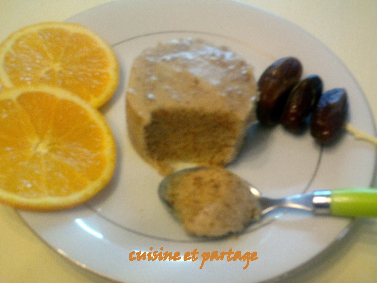 Mousse aux dattes et au jus d'orange Recette Ptitchef