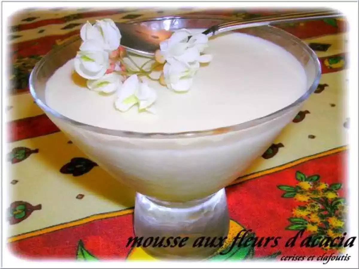 MOUSSE AUX FLEURS D'ACACIA