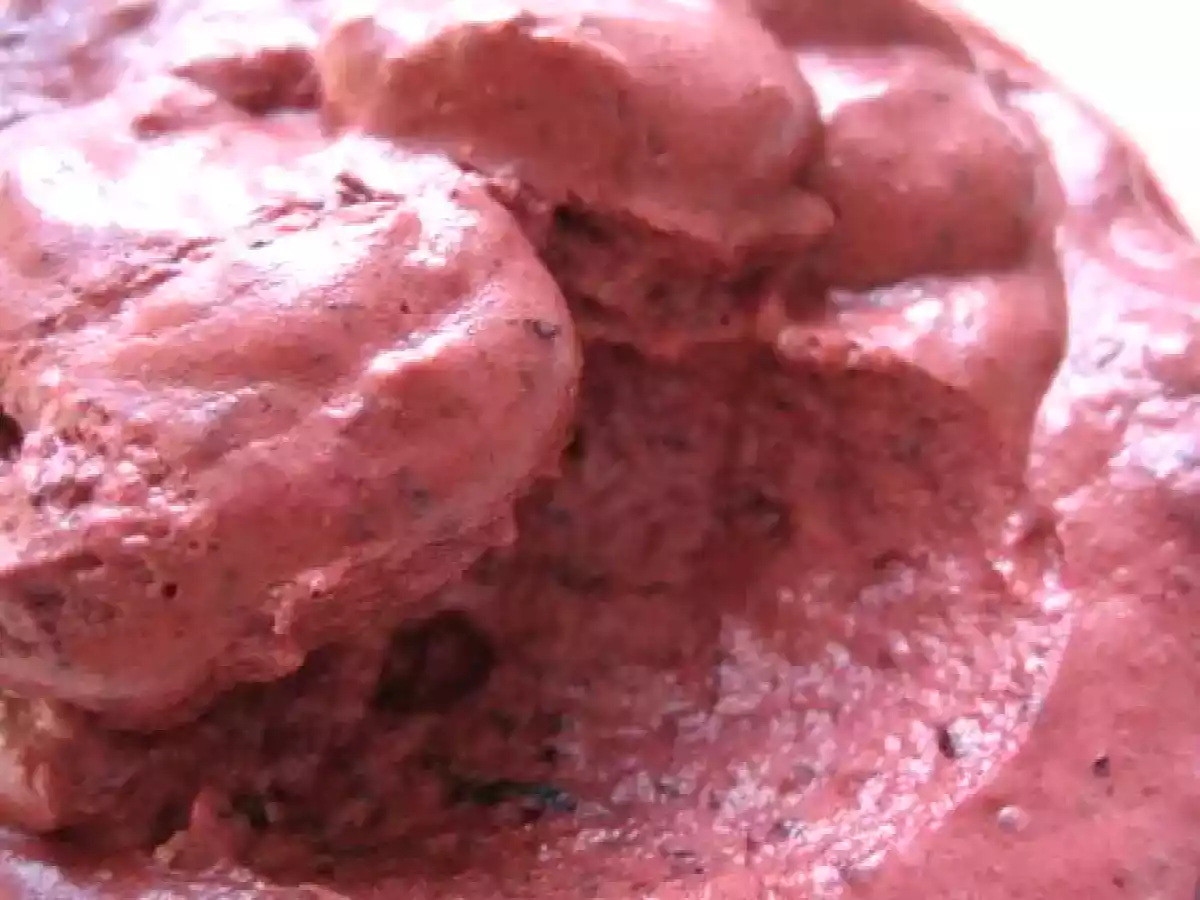 MOUSSE AUX MYRTILLES (vegan) - photo 2