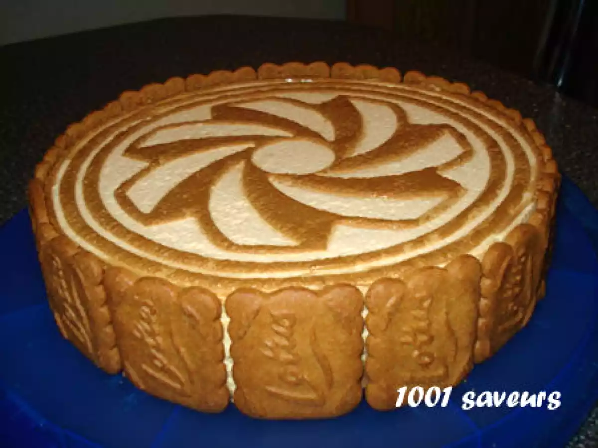 Mousse aux spéculoos sur pailletée feuilletine - photo 2