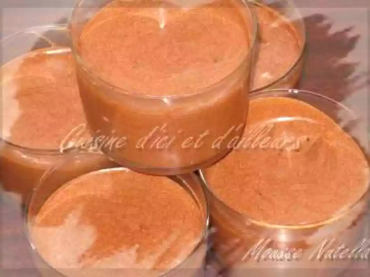 Mousse chocolat au NUTELLA