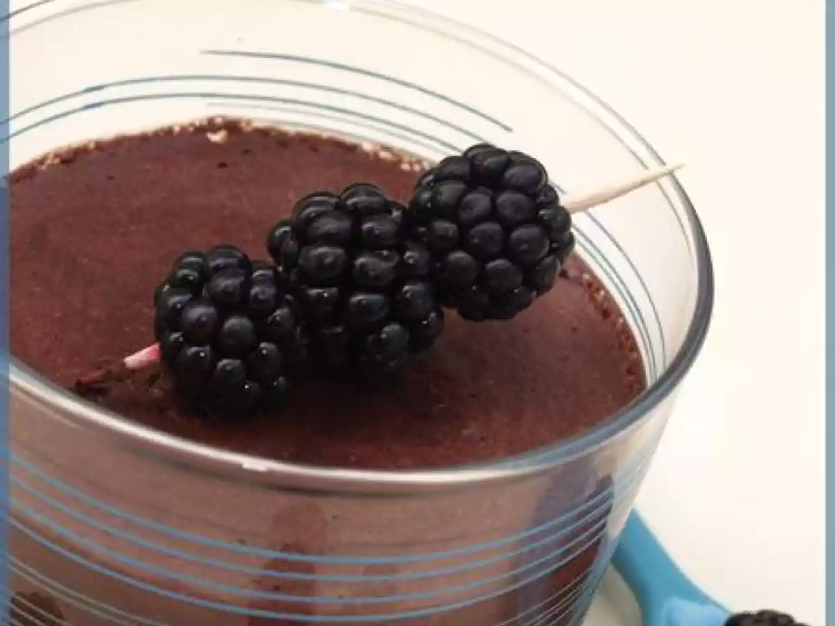 Mousse Chocolat - Mûres ... quel mélange divin - photo 2