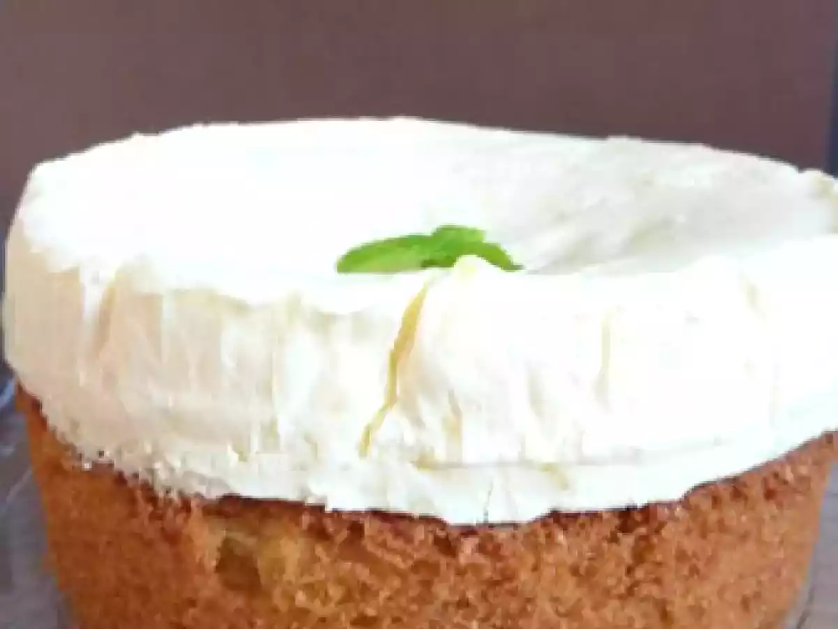 Mousse citron-cream cheese sur sablé breton