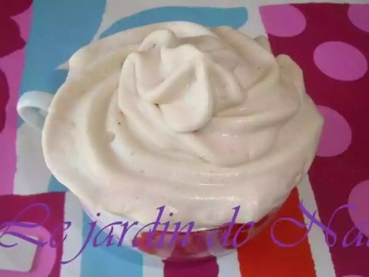 Mousse crème de marron au siphon. - photo 3