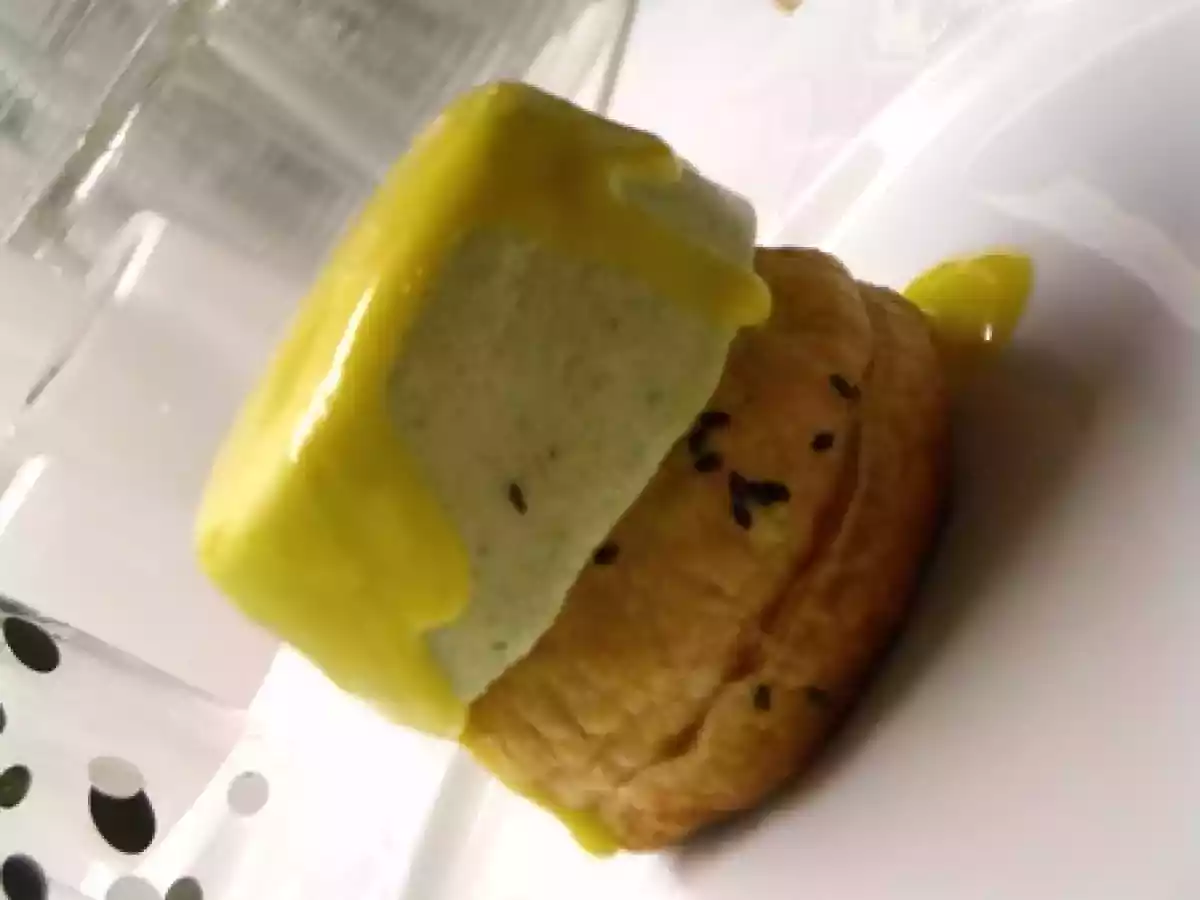 Mousse d'asperges vinaigrette de mangue - photo 2