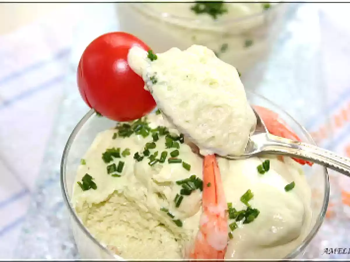 MOUSSE D?AVOCAT AU SIPHON ET CREVETTES - photo 3