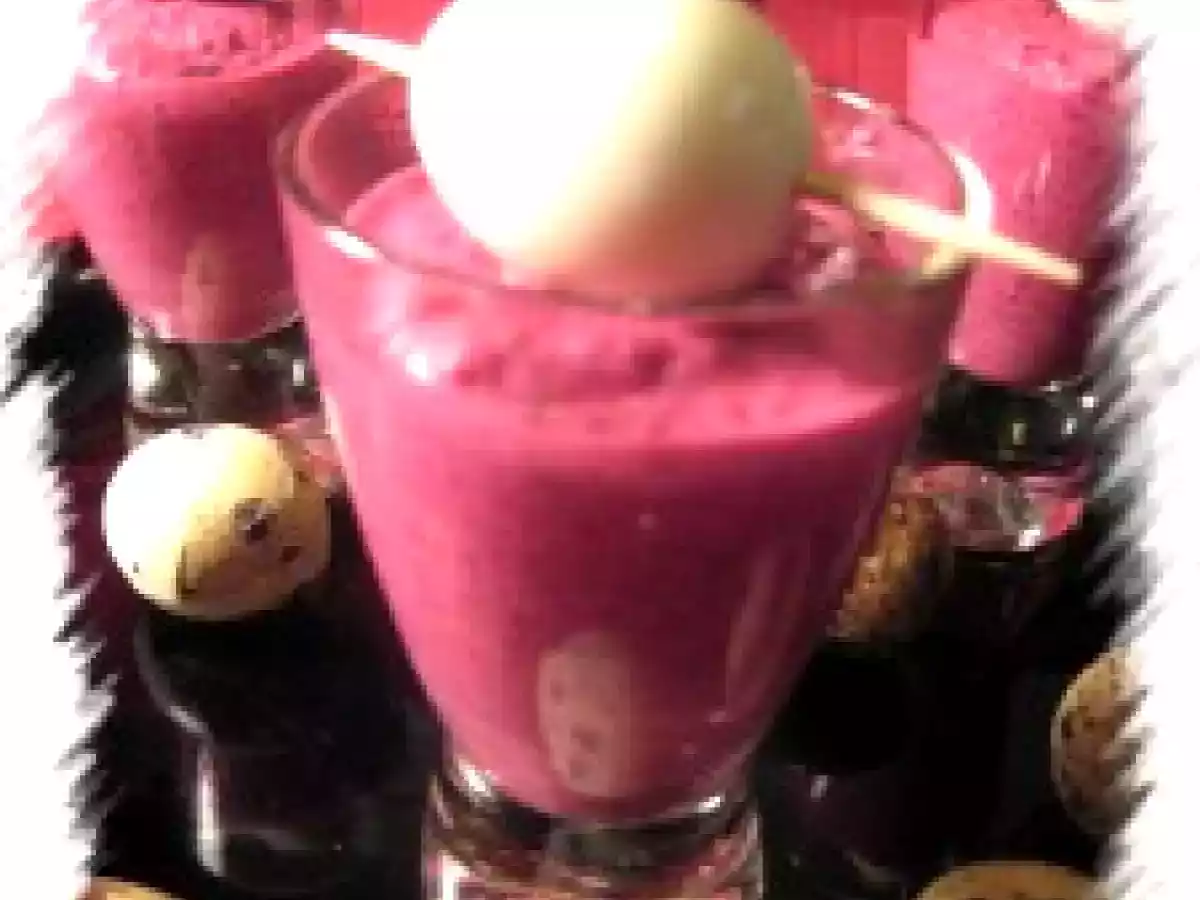 Mousse de betterave et oeufs de caille