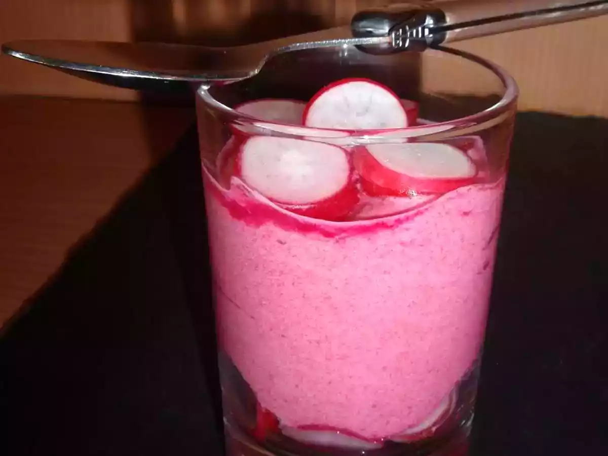 Mousse de betterave rouge & radis rose - photo 3