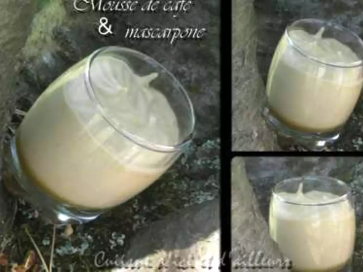 Mousse de café et mascarpone - photo 2