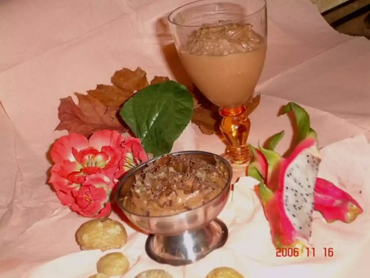 Mousse de chataignes au chocolat - photo 2