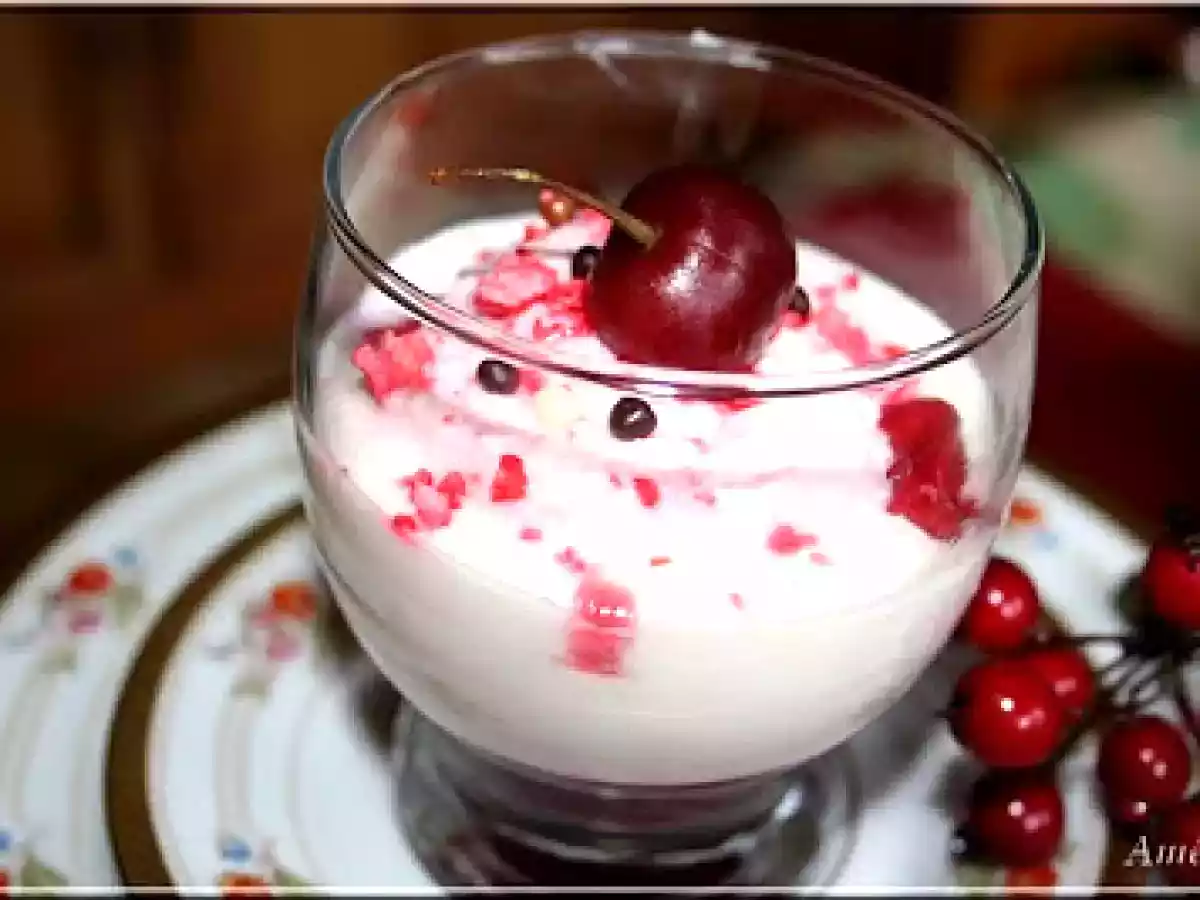 MOUSSE DE CHOCOLAT BLANC AUX GRIOTTES - photo 2