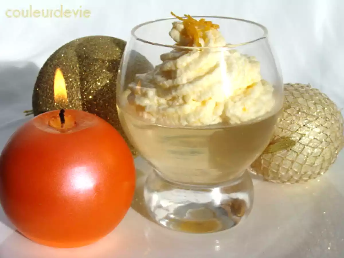 Mousse de clémentines sur gelée de champagne - photo 2