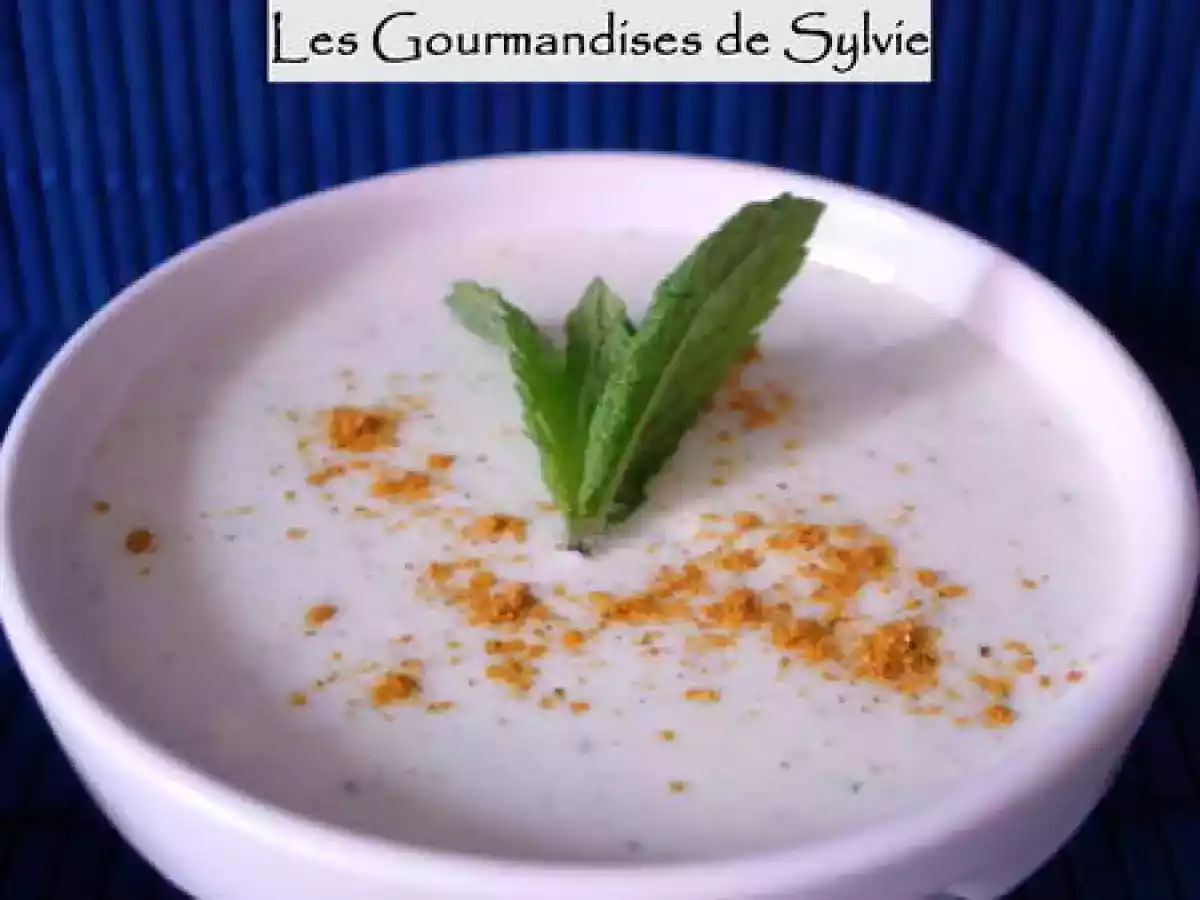 Mousse de Concombre au Fromage Blanc à la Menthe