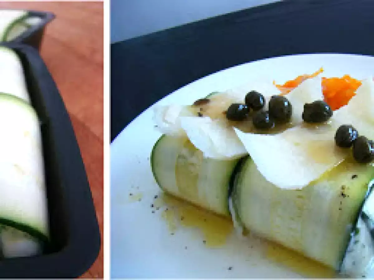 Mousse de coriandre en habit de courgette et quelques miettes d'haddock - photo 3